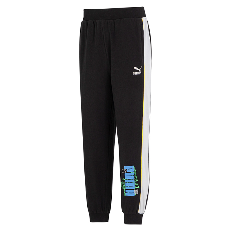 彪马PUMA FF Knit Pants男针织长裤-毛圈538781-01
